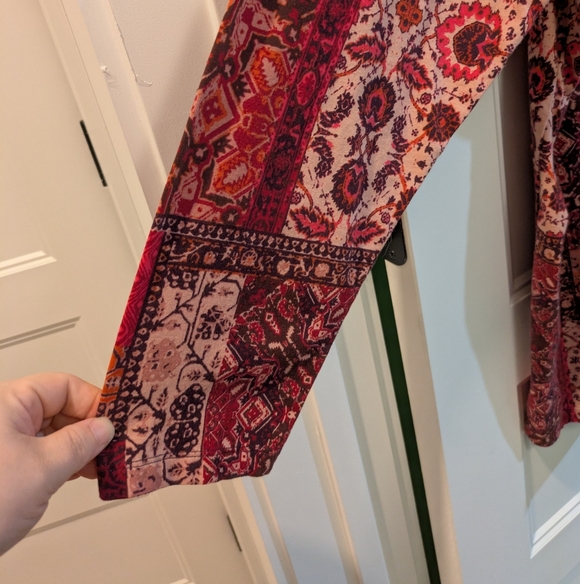 Di-Co Multicolor Patchwork Blouse - Picture 5 of 12